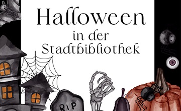 Halloween der Bibliothek